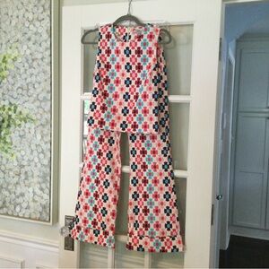 AVARA top and matching pant set